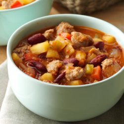 Red Bean 'N' Sausage Soup recipe