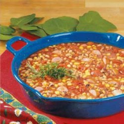 Black-Eyed Pea Sausage Stew recipe