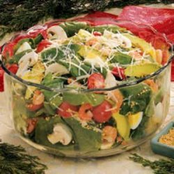 Sesame Spinach Salad recipe