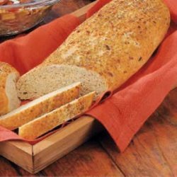 Herb-Crusted Bread recipe