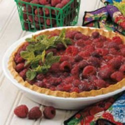 Raspberry Pie with Oat Crust recipe