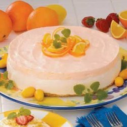 Orange Cream Cheesecake recipe