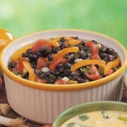 Colorful Black Bean Salad recipe