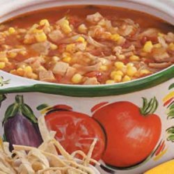 Spicy Chicken Tomato Soup recipe