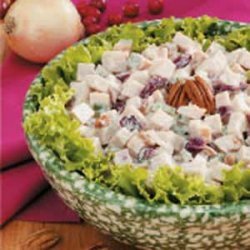 Cranberry-Chutney Turkey Salad recipe