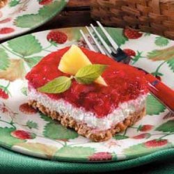 Makeover Strawberry Pretzel Dessert recipe