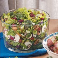 Favorite Raspberry Tossed Salad recipe