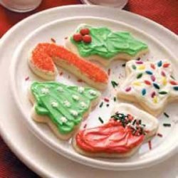Frosted Butter Cutouts recipe