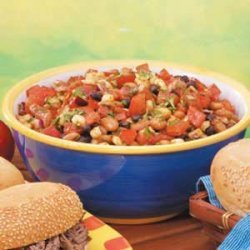 Chili-Cumin Bean Salad recipe