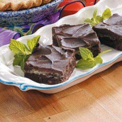 Frosted Cream Cheese Brownies recipe