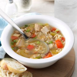 Brown Rice Turkey Soup recipe