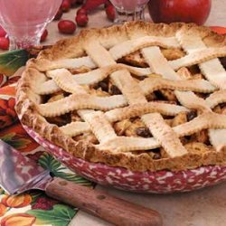 Applesauce Lattice Pie recipe