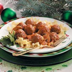 Meatballs with Vegetable Sauce recipe