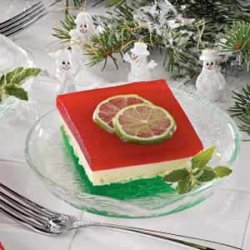 Christmas Ribbon Salad recipe