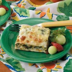 Spinach Cheese Phyllo Squares recipe