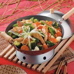 Vegetable Chicken Stir-Fry recipe