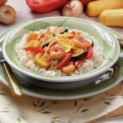 Shrimp with Vegetables recipe