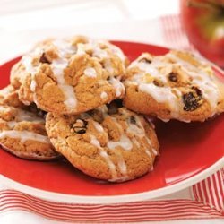 Vanilla-Glazed Apple Cookies recipe