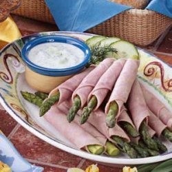 Ham N Asparagus Roll-Ups recipe