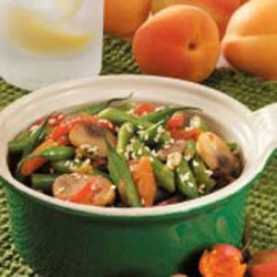 Stir-Fry Sesame Green Beans recipe