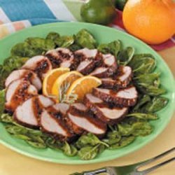 Spicy Pork Tenderloin Salad recipe
