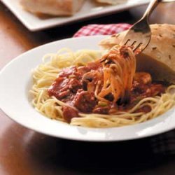 Hearty Spaghetti Sauce recipe
