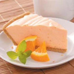 Velvety Orange Gelatin Pie recipe