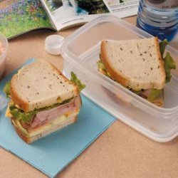 Apple-Herb Club Sandwich recipe