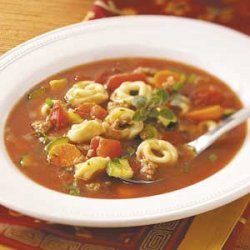 Italian Sausage Tortellini Soup recipe