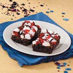Chocolate-Covered Cherry Brownies recipe