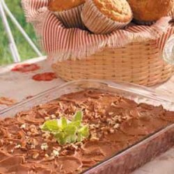 Cinnamon-Chocolate Snackin' Cake recipe
