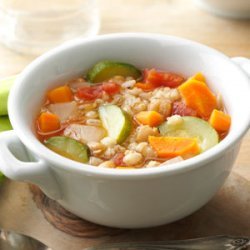 Vegetable Bean Barley Soup recipe