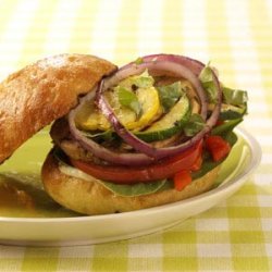 Broiled Vegetable Sandwiches recipe