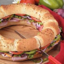 Savory Sandwich Ring recipe