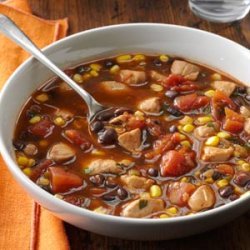 Chicken and Black Bean Soup recipe