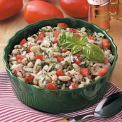 White Bean Tomato Salad recipe