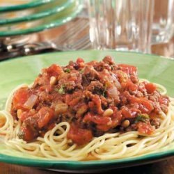 Sicilian Spaghetti Sauce recipe