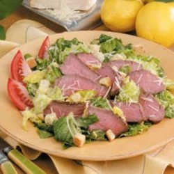 Grilled Steak Caesar Salad recipe