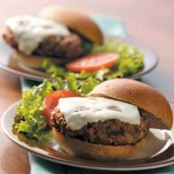 Ranch-Style Pork Burgers recipe