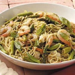 Pesto Shrimp Pasta recipe