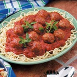Spaghetti with Meatballs recipe
