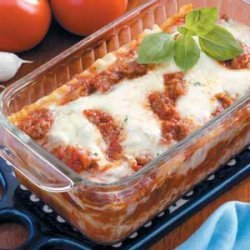 Italian Sausage Lasagna recipe