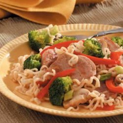 Broccoli Pork Stir-Fry recipe