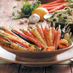 Herb-Buttered Baby Carrots recipe