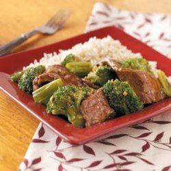 Saucy Beef with Broccoli recipe