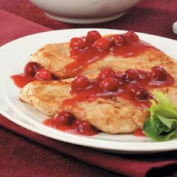 Chicken with Cranberry Sauce recipe