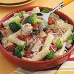 Grilled Chicken Pasta Salad recipe
