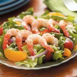 Shrimp Romaine Salad recipe