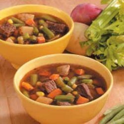 Beefy Vegetable Soup recipe