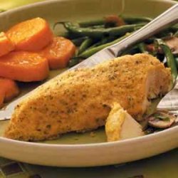 Crumb-Coated Baked Chicken recipe
